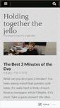 Mobile Screenshot of holdingtogetherthejello.com